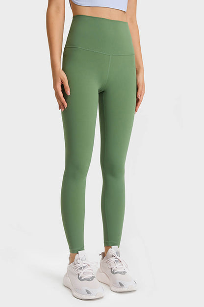 Millennia Ultra Soft High Waist Leggings - Premium Leggings from Trendsi - Just $57.72! Shop now at Handbags Specialist Headquarter