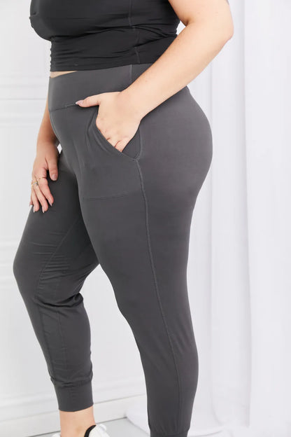 Leggings Depot Full Size Pocketed High Waist Pants - Premium Women Pants from Trendsi - Just $26.99! Shop now at Handbags Specialist Headquarter