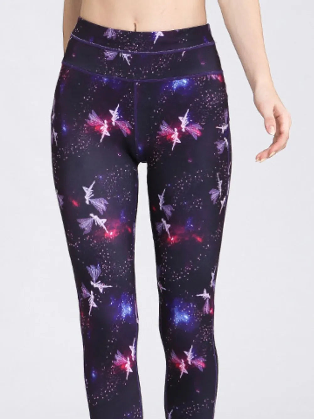 Printed Active High Waist Leggings - Premium Leggings from Trendsi - Just $48.12! Shop now at Handbags Specialist Headquarter