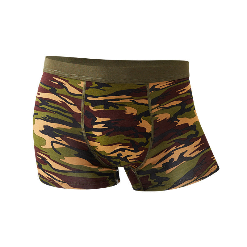 StealthFit Modal Camo Mid-Waist Breathable Boxers
