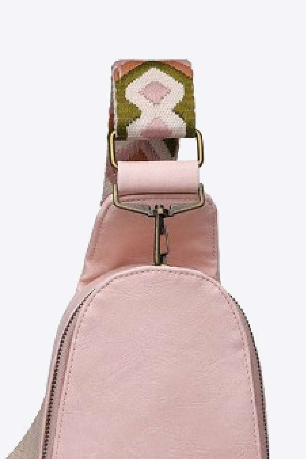 Random Pattern Adjustable Strap PU Leather Sling Bag - Premium Crossbody Bag from Trendsi - Just $32.99! Shop now at Handbags Specialist Headquarter