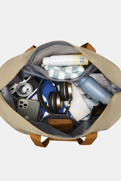 Oxford Cloth Dry and Wet Separation Travel Bag - Premium travel-bag from Trendsi - Just $39.99! Shop now at Handbags Specialist Headquarter