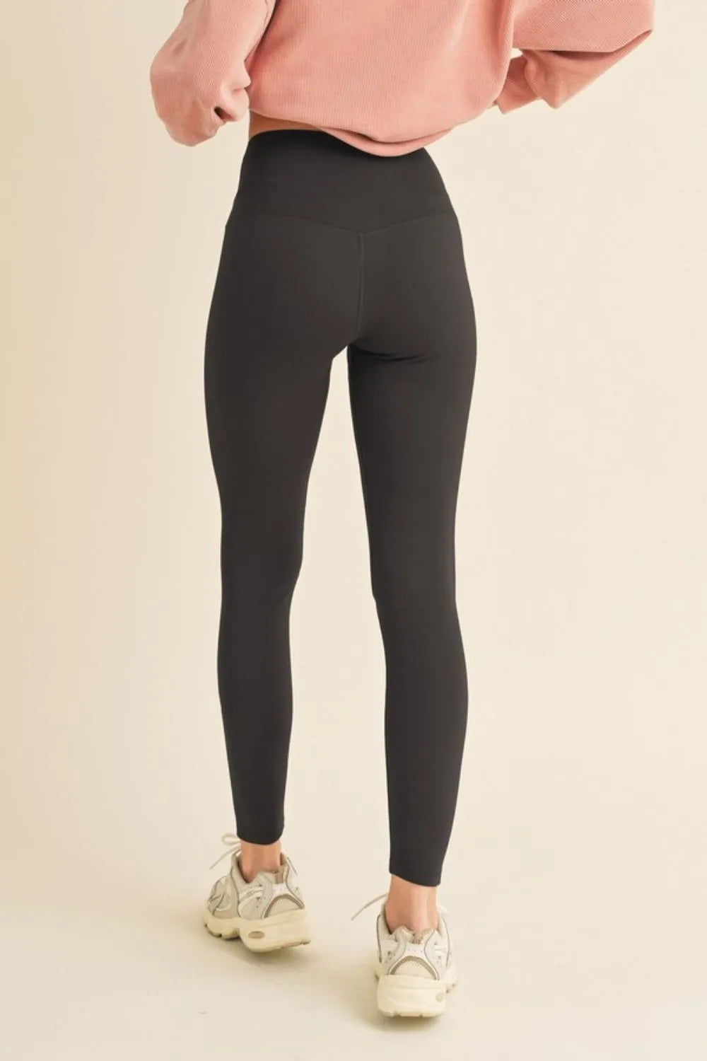 Yelete Full Size Fleece Lined High Waisted Leggings - Premium Leggings from Trendsi - Just $60.54! Shop now at Handbags Specialist Headquarter