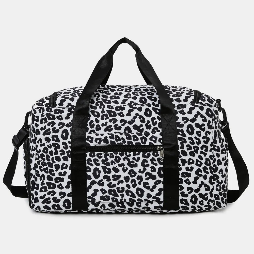 Oxford Cloth Animal Print Travel Bag - Premium travel-bag from Trendsi - Just $44.99! Shop now at Handbags Specialist Headquarter