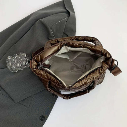 PU Leather Detachable Strap Crossbody Bag - Premium Crossbody Bag from Trendsi - Just $19.99! Shop now at Handbags Specialist Headquarter