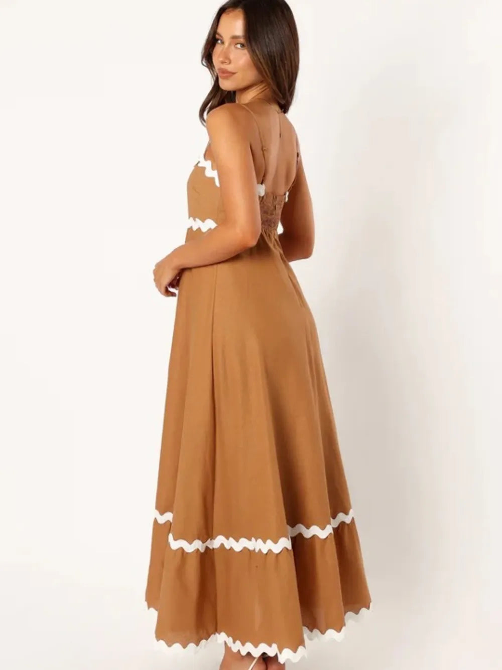 Spaghetti Strap Maxi Dress - Premium Maxi Dress from Trendsi - Just $35.99! Shop now at Handbags Specialist Headquarter