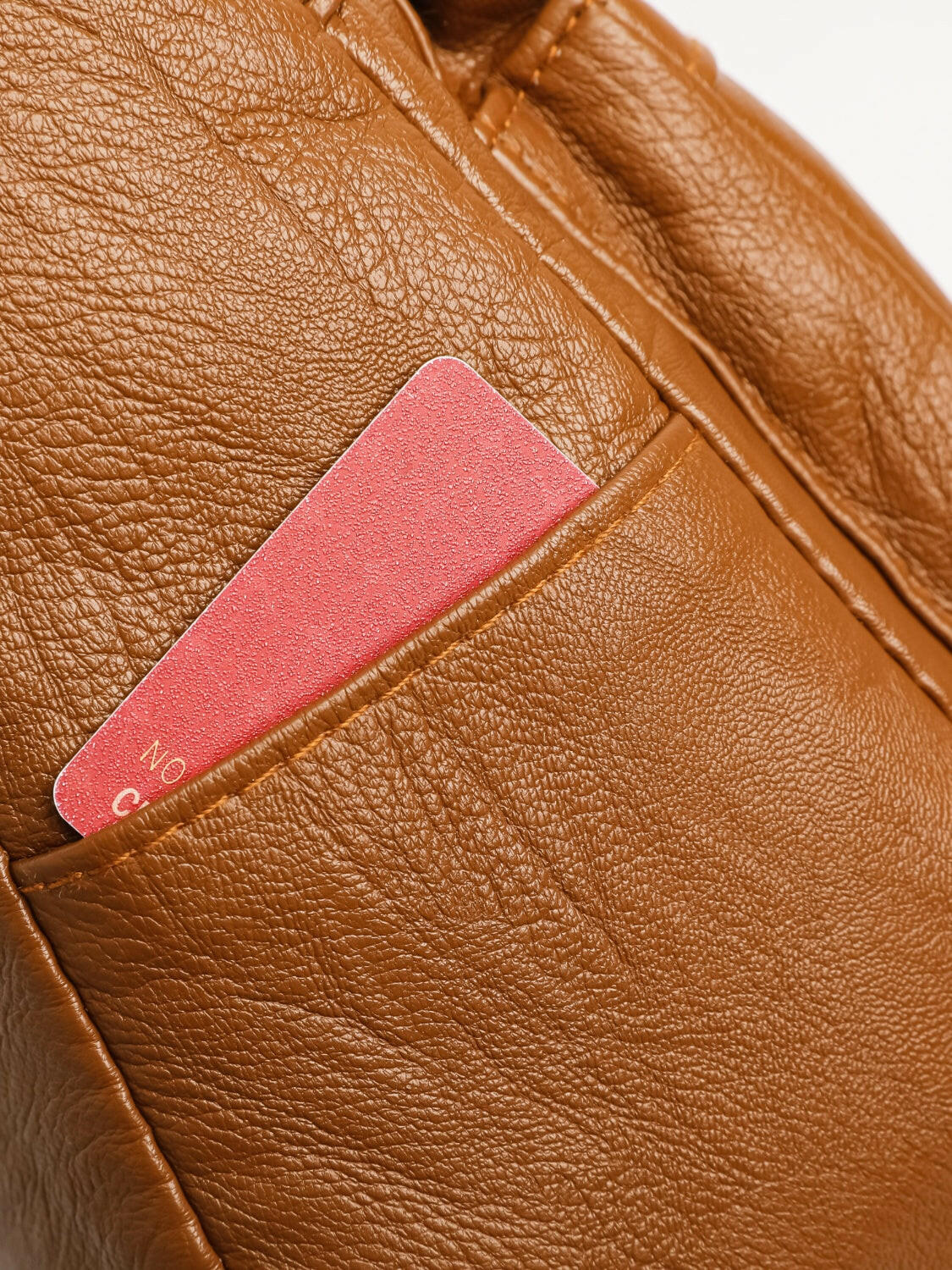 PU Leather Adjustable Strap Shoulder Bag.