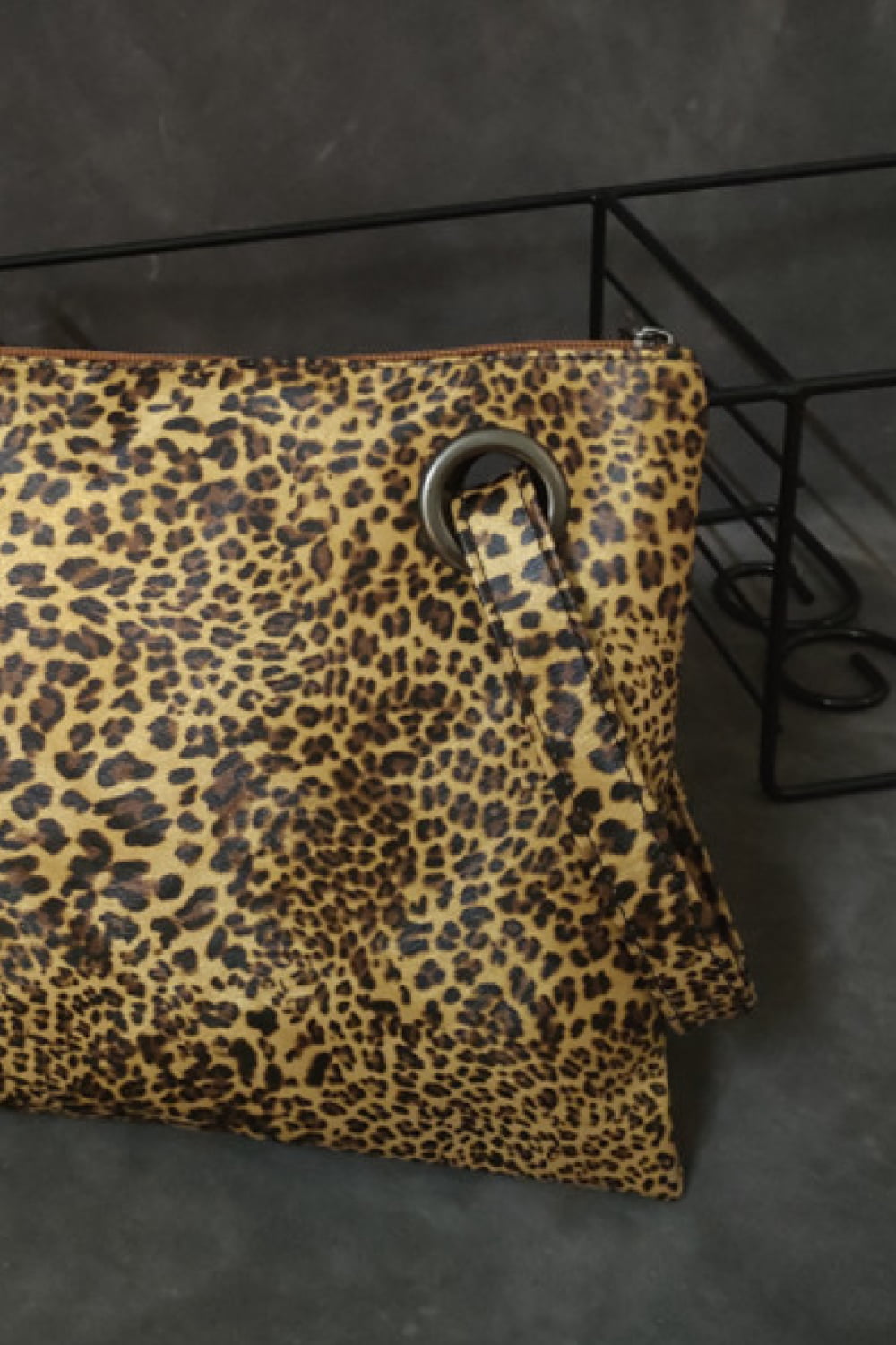Leopard PU Leather Clutch - Premium handbags from Trendsi - Just $20.99! Shop now at Handbags Specialist Headquarter