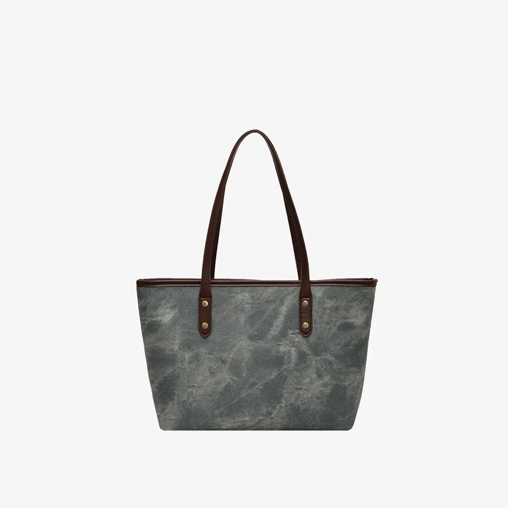 PU Leather Tote Bag - Premium Tote Bag from Trendsi - Just $32.99! Shop now at Handbags Specialist Headquarter