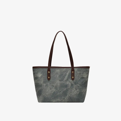 PU Leather Tote Bag - Premium Tote Bag from Trendsi - Just $32.99! Shop now at Handbags Specialist Headquarter