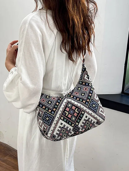 Geometric Adjustable Strap Crossbody Bag - Premium Crossbody Bags from Trendsi - Just $20.97! Shop now at Handbags Specialist Headquarter