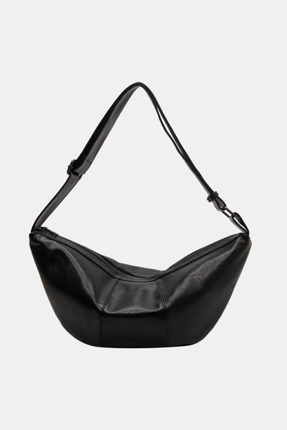 PU Leather Sling Bag - Premium handbags from Trendsi - Just $22.99! Shop now at Handbags Specialist Headquarter