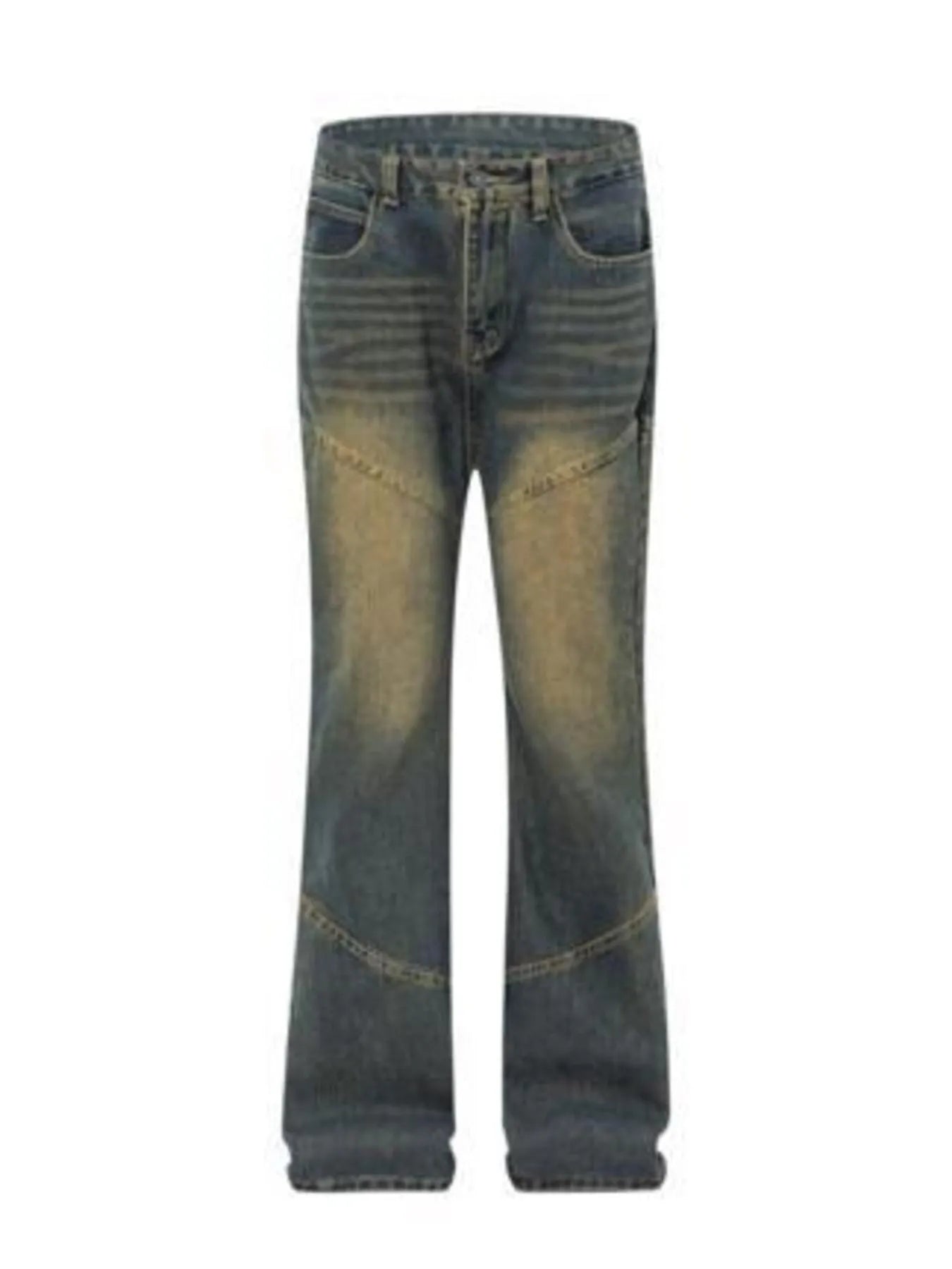 Men's Full Size Vintage Wash Bootcut Denim Jeans Plus Size - Premium Women / Jeans & Denim from Trendsi - Just $73.99! Shop now at Handbags Specialist Headquarter
