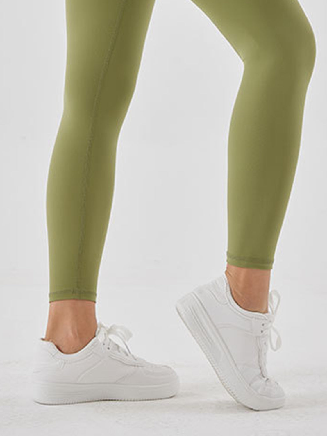 Wide Waistband Sports Leggings - Premium Leggings from Trendsi - Just $52.05! Shop now at Handbags Specialist Headquarter