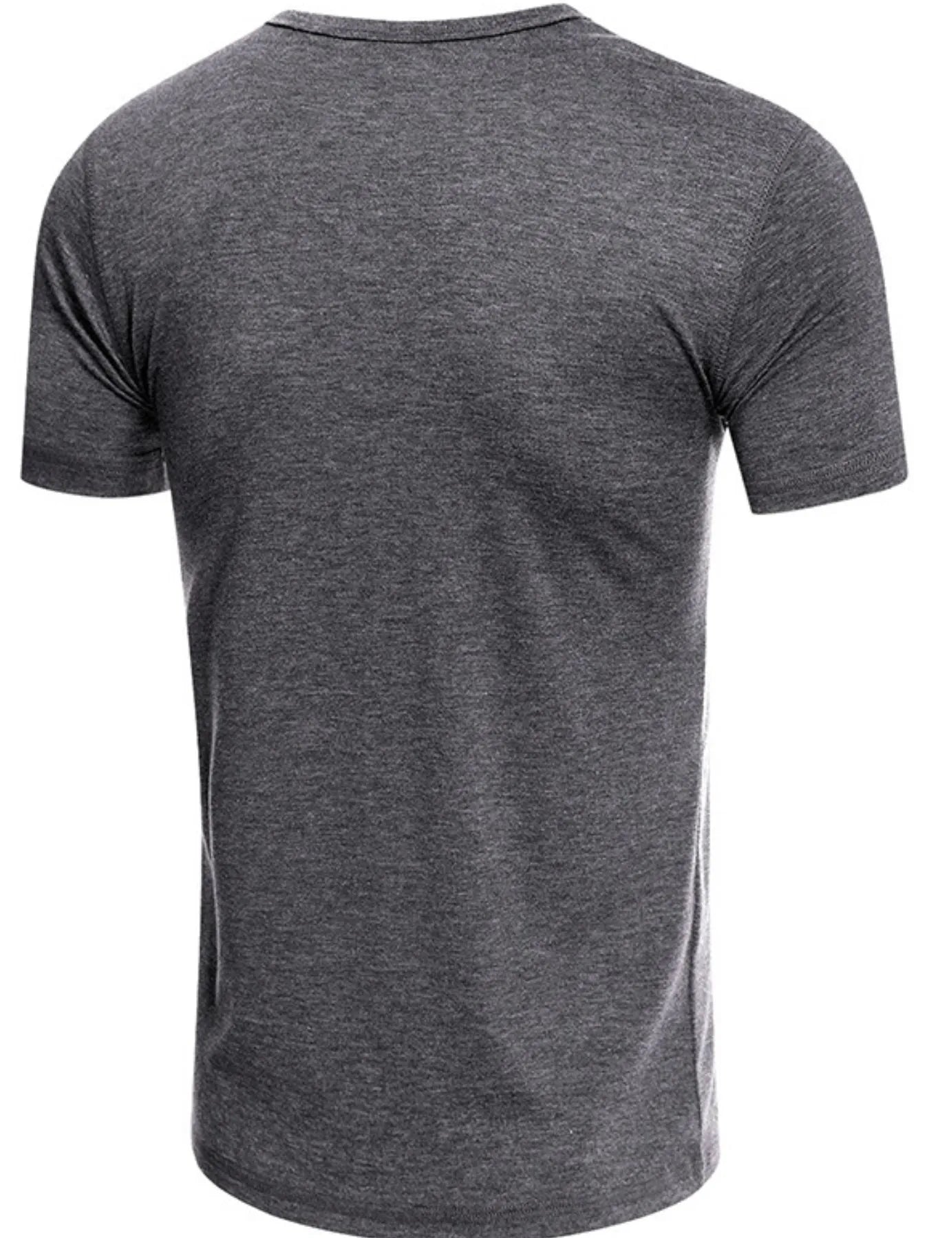 Men's Henley Short Sleeve Polo Top - Premium Men's Polo shirt from Trendsi - Just $30.14! Shop now at Handbags Specialist Headquarter