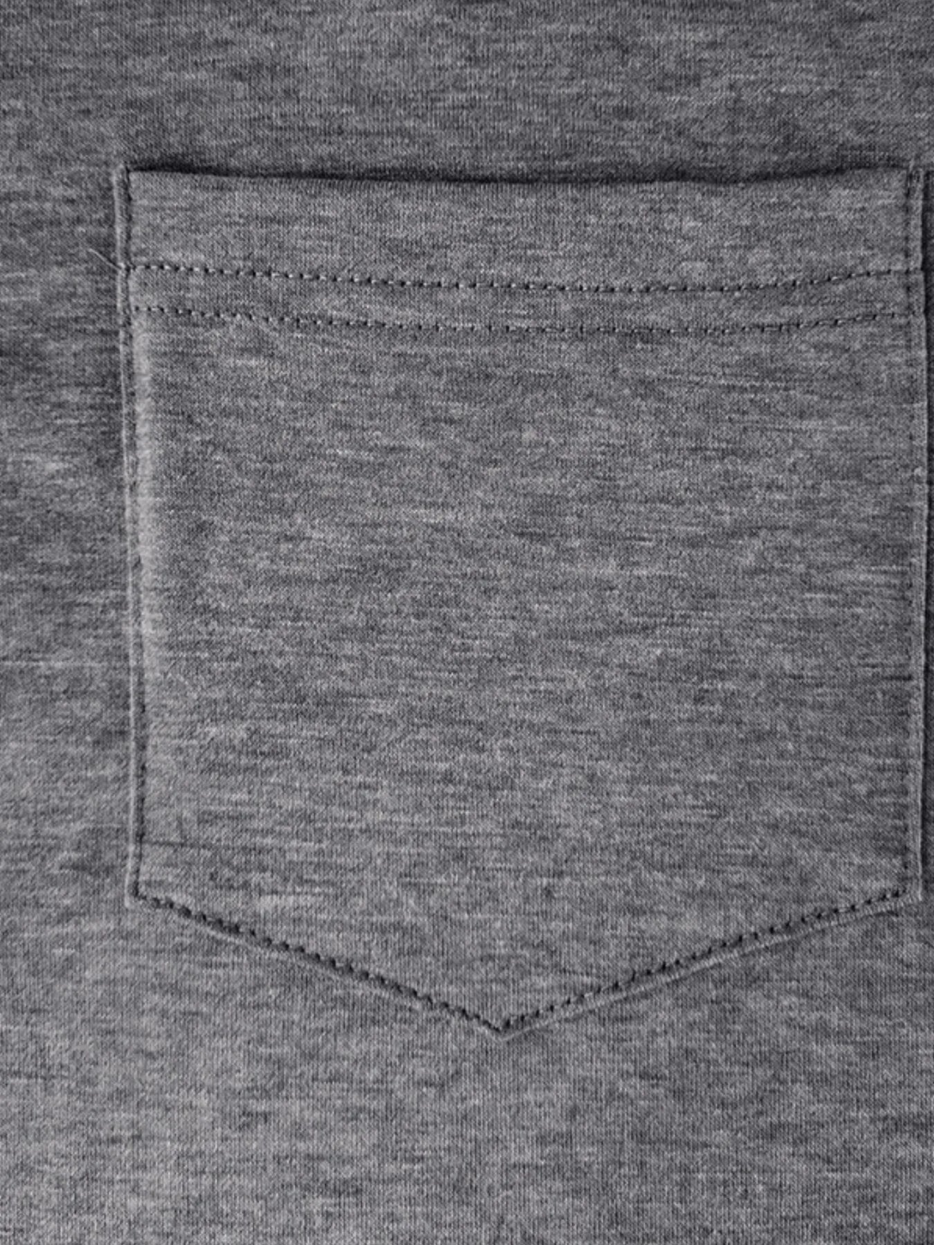 Men's Full Size Long Sleeve Pocket Polo Shirt Plus Size - Premium Men's Polo shirt from Trendsi - Just $41.99! Shop now at Handbags Specialist Headquarter