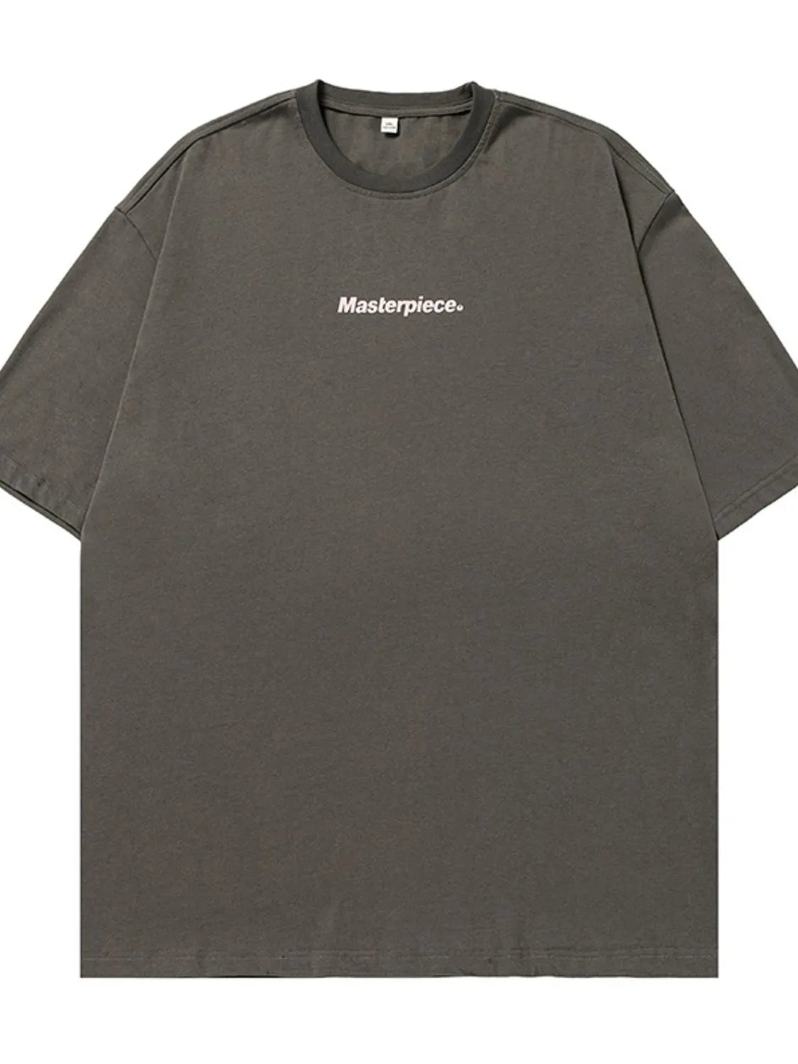 Men's Plus Size Round Neck Half Sleeve T-Shirt - Premium Men's T-Shirt from Trendsi - Just $25.99! Shop now at Handbags Specialist Headquarter