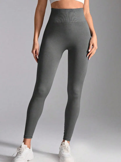 High Waist Active Leggings - Premium Leggings from Trendsi - Just $34.62! Shop now at Handbags Specialist Headquarter