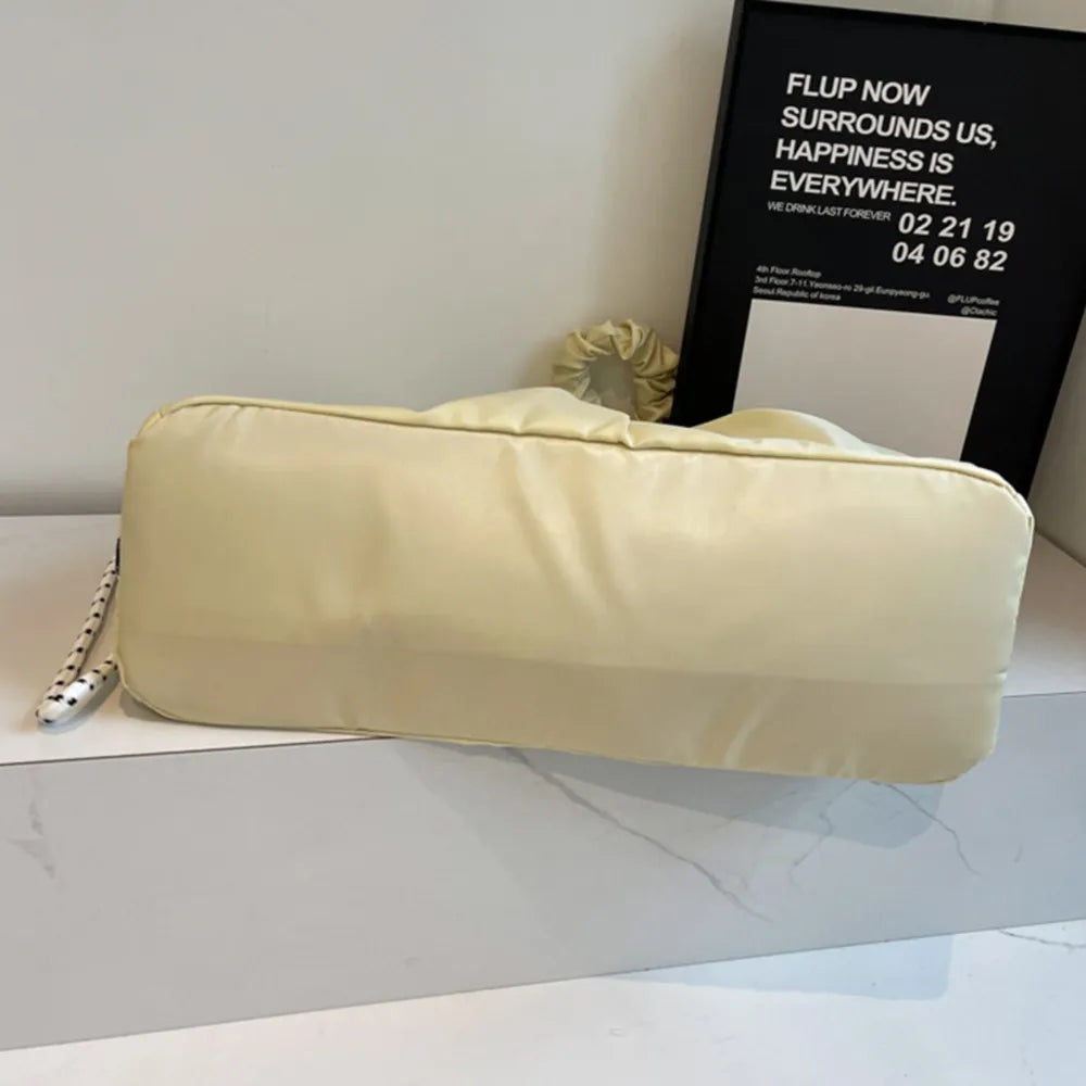 Ruched Large Tote Bag - Premium Tote Bag from Trendsi - Just $39.99! Shop now at Handbags Specialist Headquarter