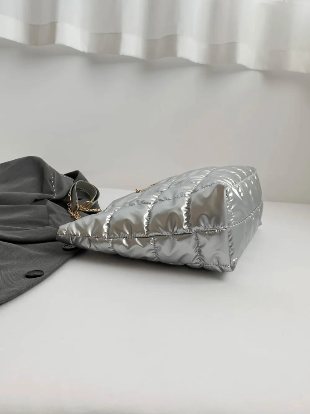 Bubble Texture Tote Bag - Premium Tote Bag from Trendsi - Just $39.99! Shop now at Handbags Specialist Headquarter