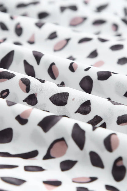 Plus Size Printed Off-Shoulder Half Sleeve Blouse - Premium Plus Size Shirts from Trendsi - Just $26.82! Shop now at Handbags Specialist Headquarter