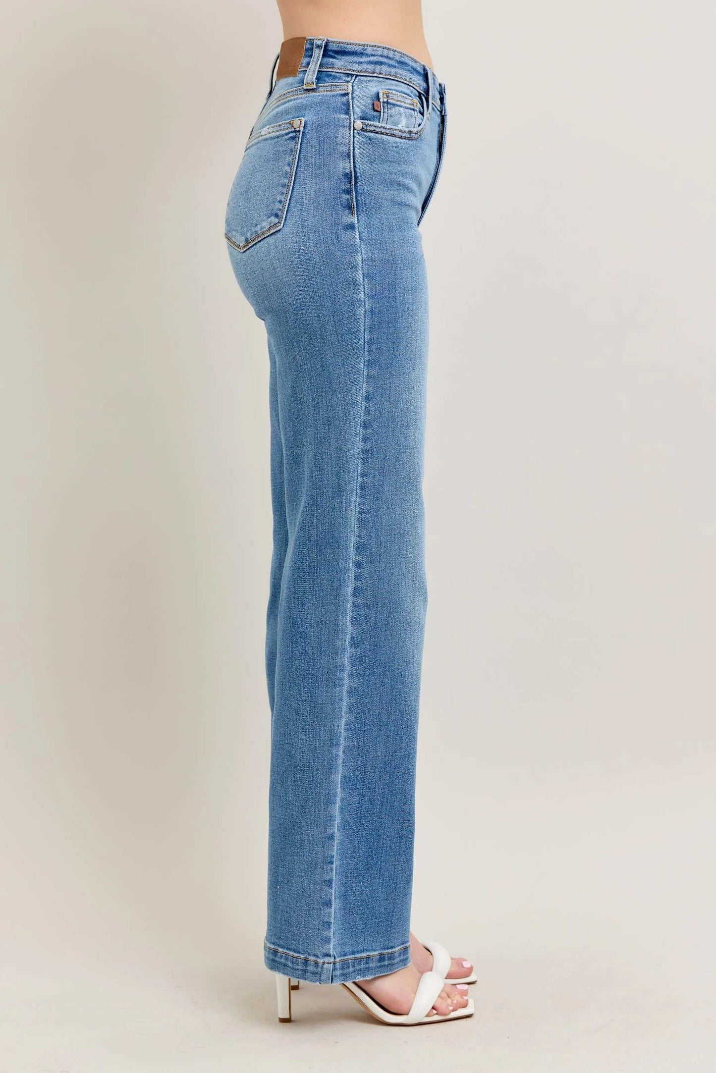Judy Blue Full Size High Waist Straight Jeans Plus Size - Premium Women / Jeans & Denim from Trendsi - Just $72.99! Shop now at Handbags Specialist Headquarter