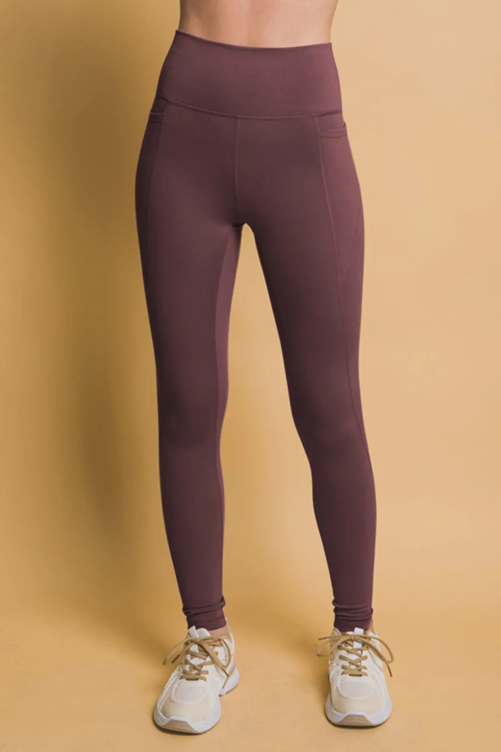 Love Tree High Waist Leggings with Side Pockets - Premium Leggings from Trendsi - Just $40.77! Shop now at Handbags Specialist Headquarter
