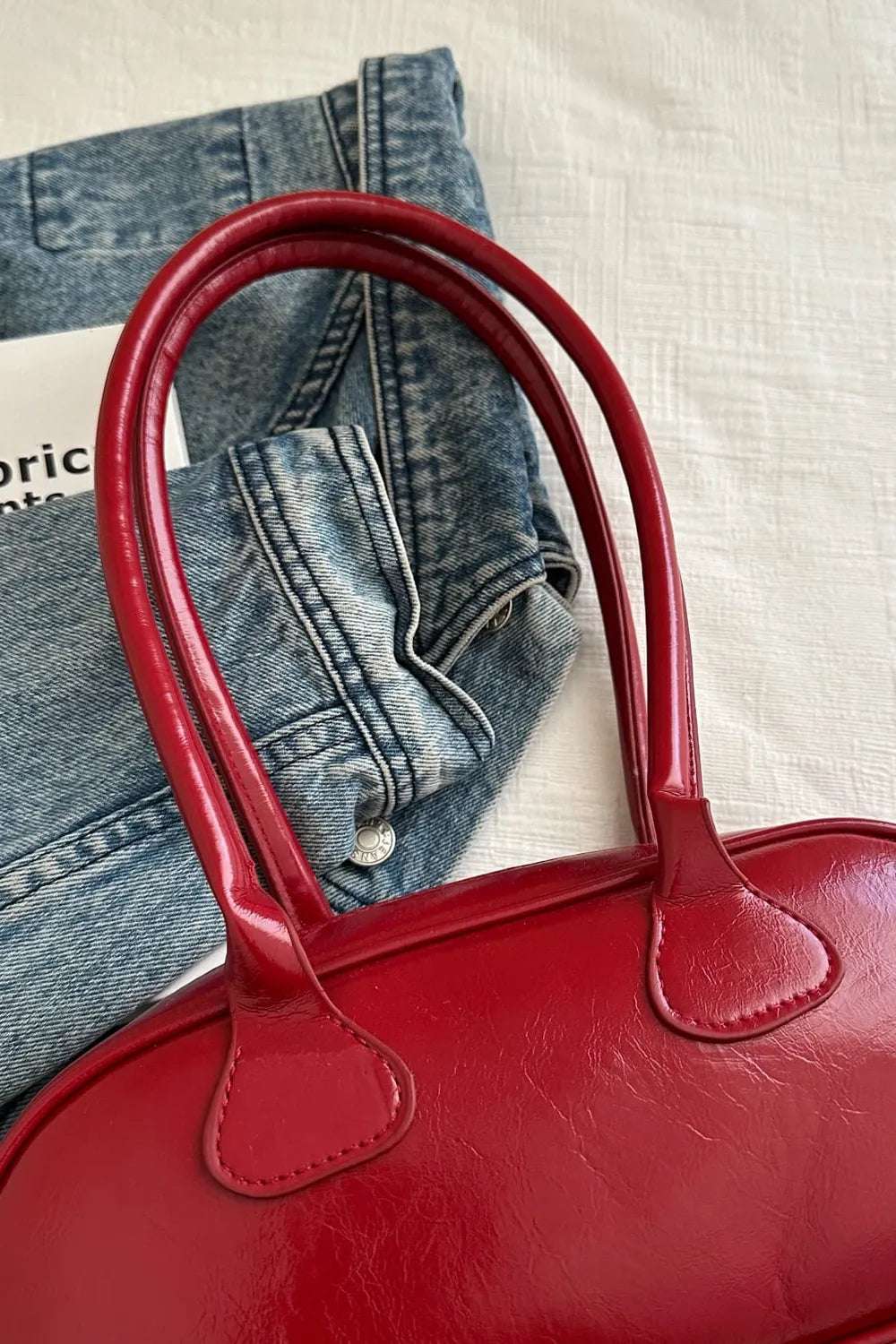 PU Leather Shoulder Bag - Premium Crossbody Bag from Trendsi - Just $18.99! Shop now at Handbags Specialist Headquarter