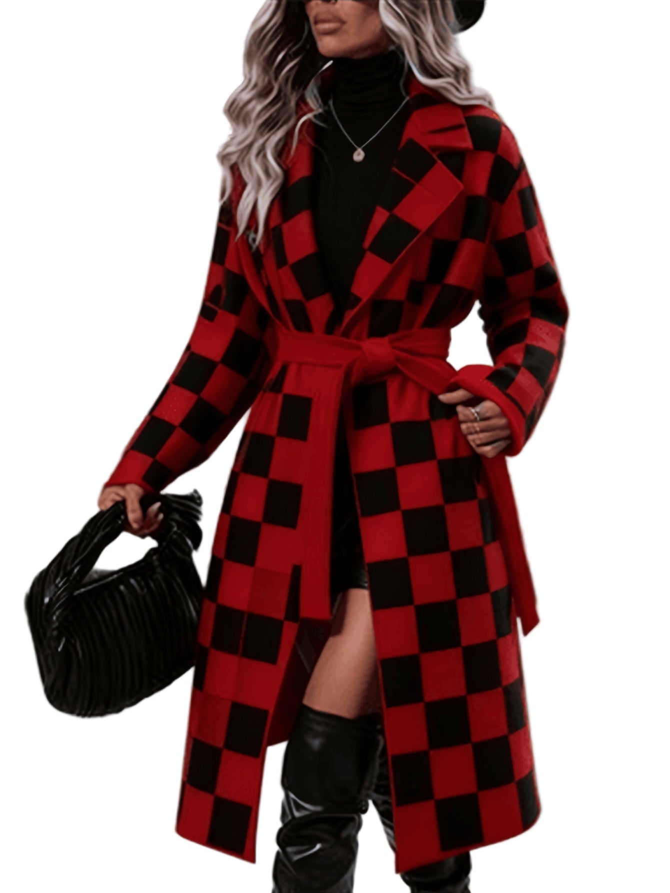 Opulent Elegance: Luxurious Long Coat