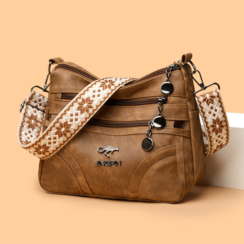 ChicMax Soft Leather Tote - Women's Large Shoulder Bag