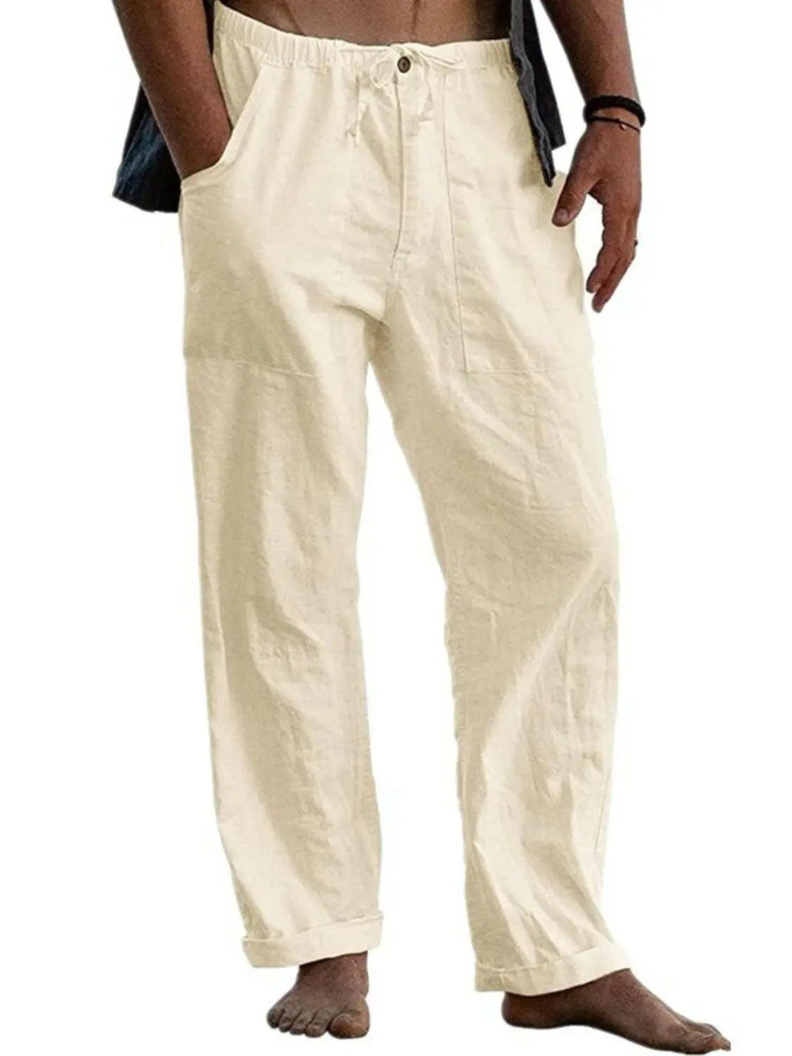 Men's Full Size Loose Fit Pants Plus Size.