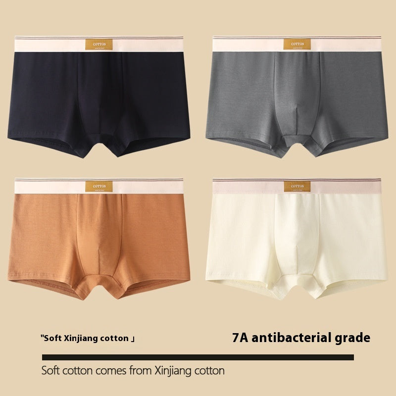 FreshBreeze Men's Antibacterial Cotton Boxers