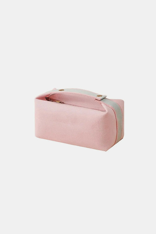 Zenana Waterproof Canvas Travel Cosmetic Bag - Premium travel-bag from Trendsi - Just $29.99! Shop now at Handbags Specialist Headquarter