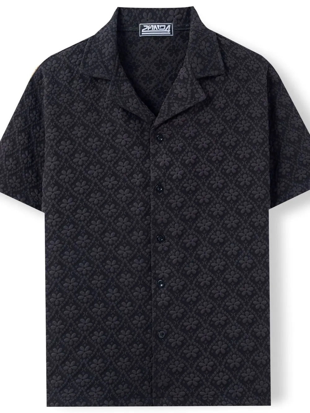 Men's Plus Size Button Down Short Sleeve Shirt - Premium Men's Shirt's from Trendsi - Just $30.72! Shop now at Handbags Specialist Headquarter