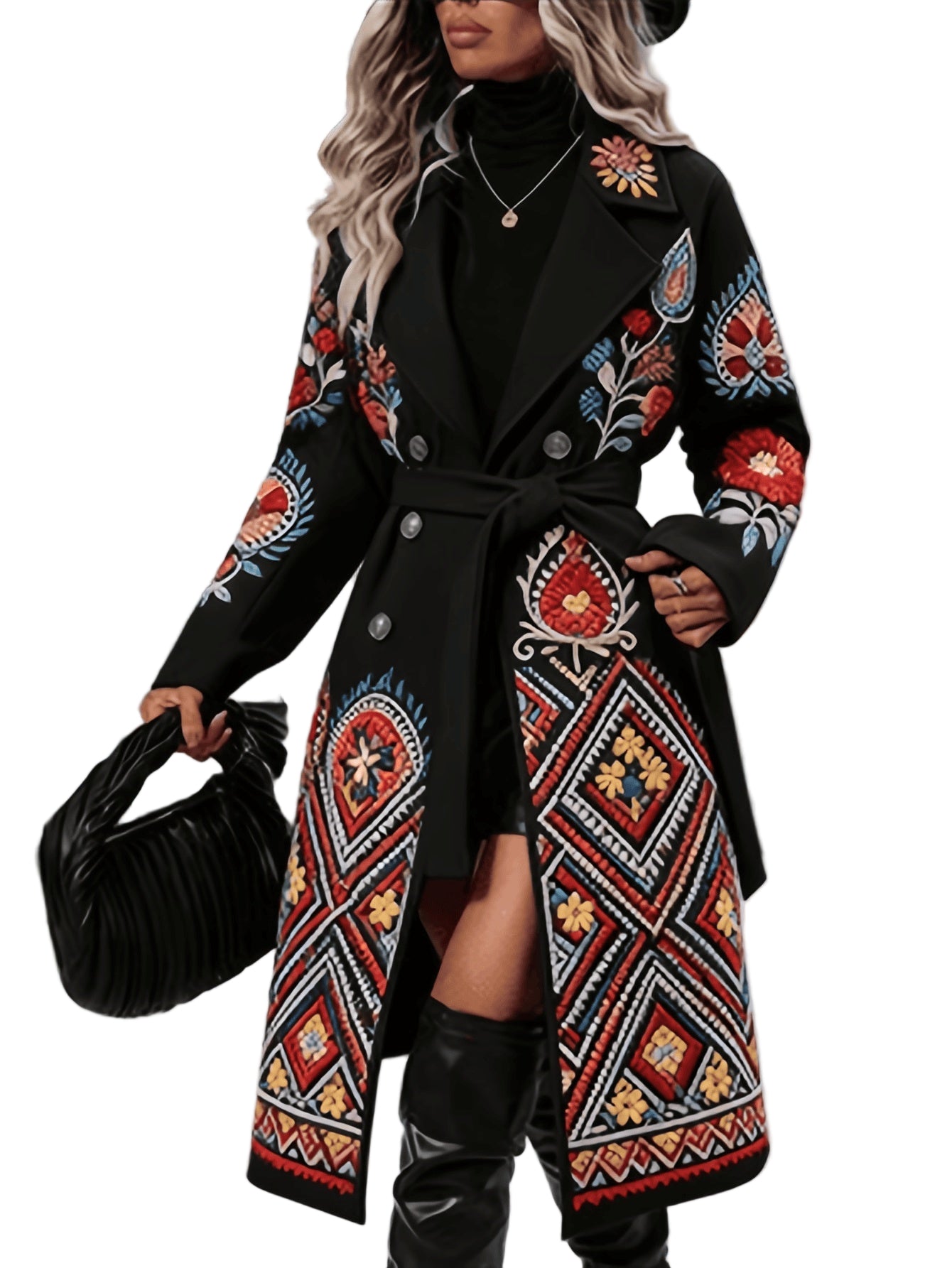 EleganceMax: Luxe Long Coat