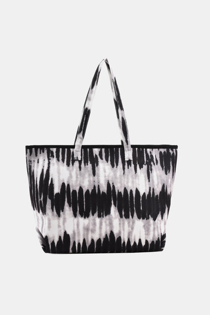 Printed PU Leather Tote Bag - Premium Tote Bag from Trendsi - Just $36.99! Shop now at Handbags Specialist Headquarter