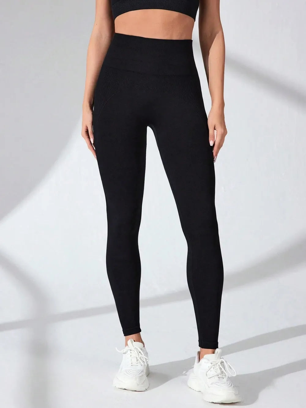 High Waist Active Leggings - Premium Leggings from Trendsi - Just $34.35! Shop now at Handbags Specialist Headquarter
