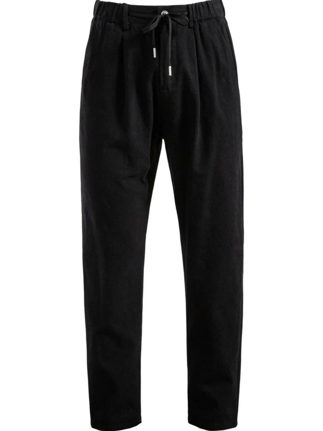 Men's Drawstring Straight Pants.