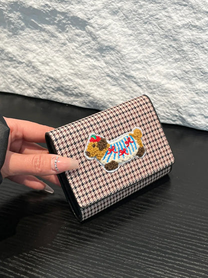 PU Leather Printed Wallet - Premium Wallet from Trendsi - Just $19.99! Shop now at Handbags Specialist Headquarter