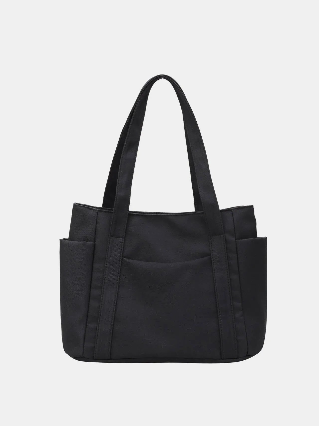 Oxford Cloth Tote Bag with Zipper - Premium Tote Bag from Trendsi - Just $25.64! Shop now at Handbags Specialist Headquarter