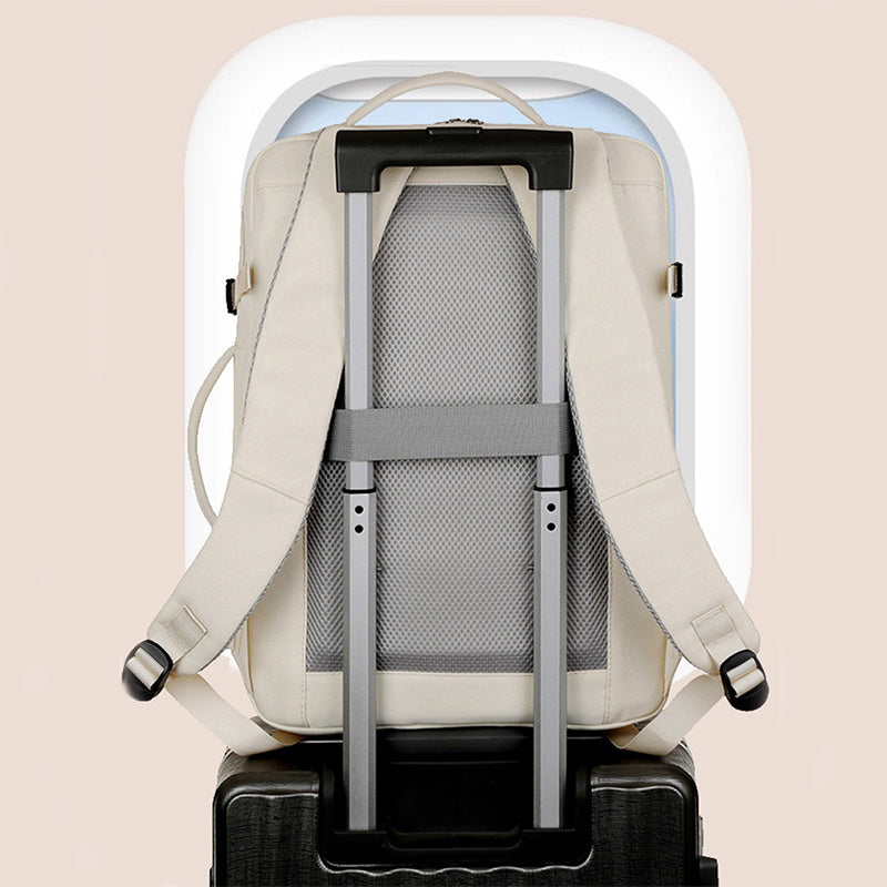 FlexiPack: Unisex Travel Backpack with Multi-Pockets