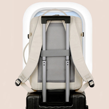 FlexiPack: Unisex Travel Backpack with Multi-Pockets