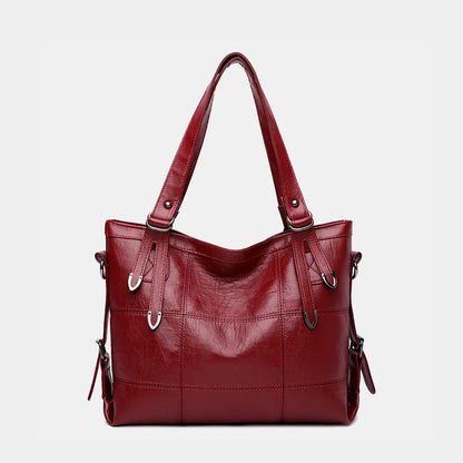 PU Leather Medium Handbag - Premium Tote Bag from Trendsi - Just $33.99! Shop now at Handbags Specialist Headquarter