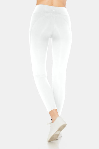 Leggings Depot High Waist Leggings with Pockets - Premium Leggings from Trendsi - Just $28.77! Shop now at Handbags Specialist Headquarter