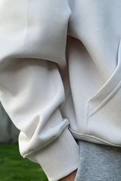 Men's Drop Shoulder Long Sleeve Hoodie with Pocket - Premium Men's Sweatshirts from Trendsi - Just $96.24! Shop now at Handbags Specialist Headquarter