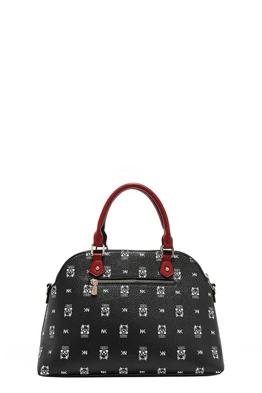 Nicole Lee USA Eco-Leather Cat Dome Bag - Premium Tote Bag from Trendsi - Just $52.99! Shop now at Handbags Specialist Headquarter