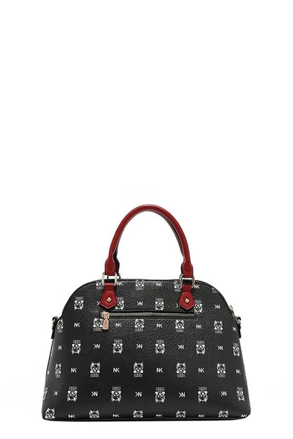 Nicole Lee USA Eco-Leather Cat Dome Bag - Premium Tote Bag from Trendsi - Just $52.99! Shop now at Handbags Specialist Headquarter