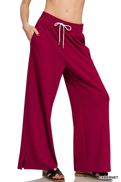 Zenana Scuba Drawstring Pants - Premium Women Pants from Trendsi - Just $26.99! Shop now at Handbags Specialist Headquarter