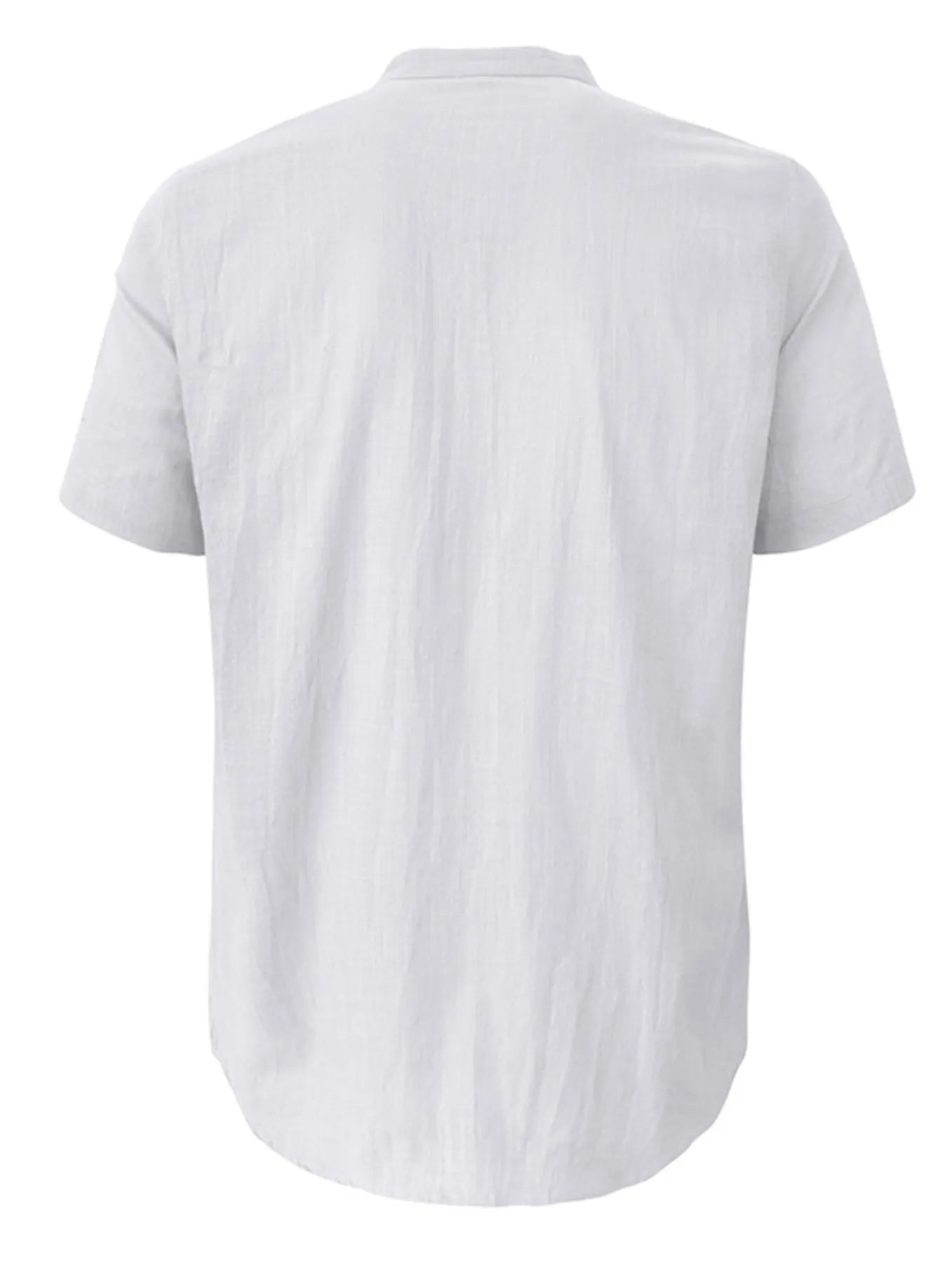 Men's Casual Collar Short Sleeve Linen Polo Shirt - Premium Men's Polo shirt from Trendsi - Just $41.99! Shop now at Handbags Specialist Headquarter