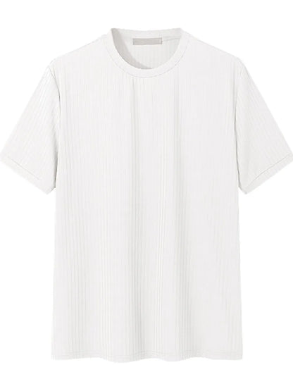 Men's Full Size Round Neck Short Sleeve T-Shirt Plus Size - Premium Men's Shirts from Trendsi - Just $29.54! Shop now at Handbags Specialist Headquarter